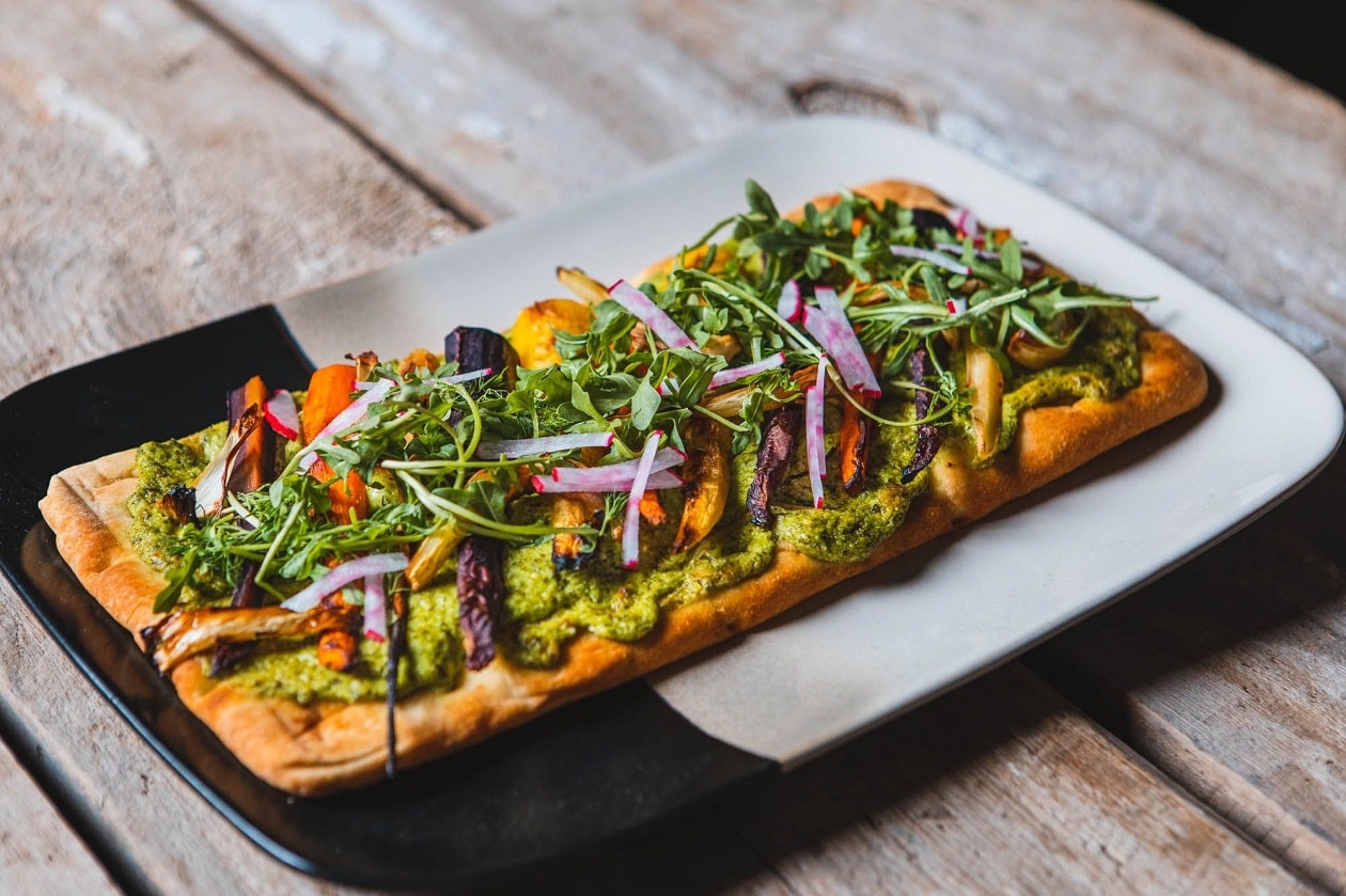 Roasted Carrot and Fennel Flatbread Recipe Recipe